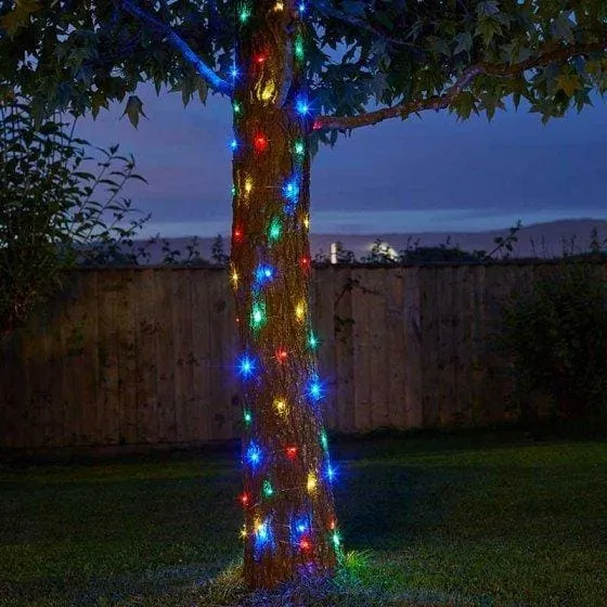 100 Firefly Solar Powered String Lights