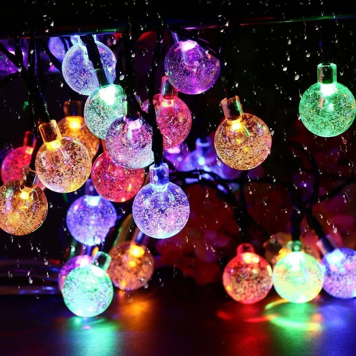 100 LED Solar Fairy Ball Light