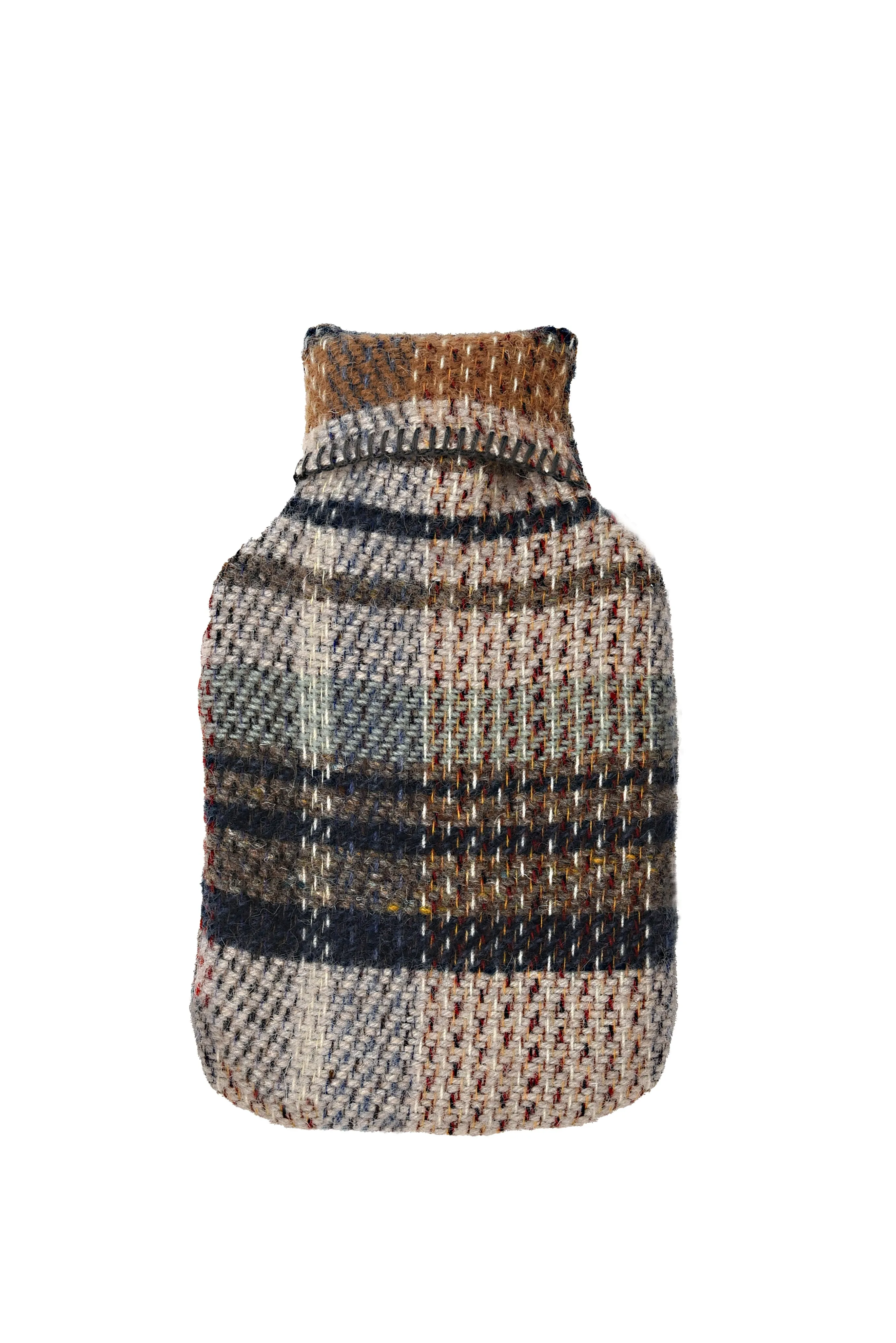 100% Recycled Pure Wool Hot Water Bottle by Tweedmill