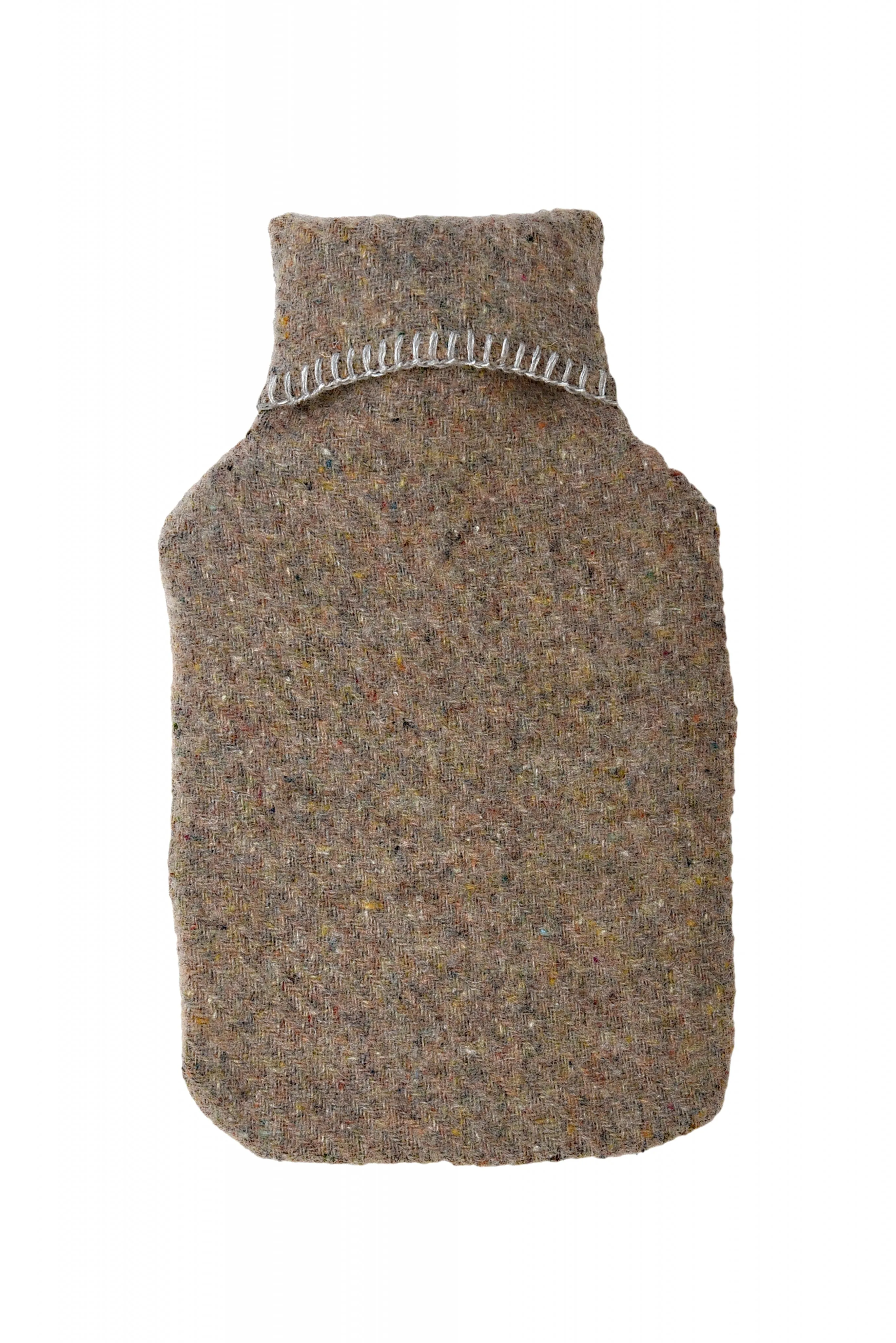 100% Recycled Pure Wool Hot Water Bottle by Tweedmill