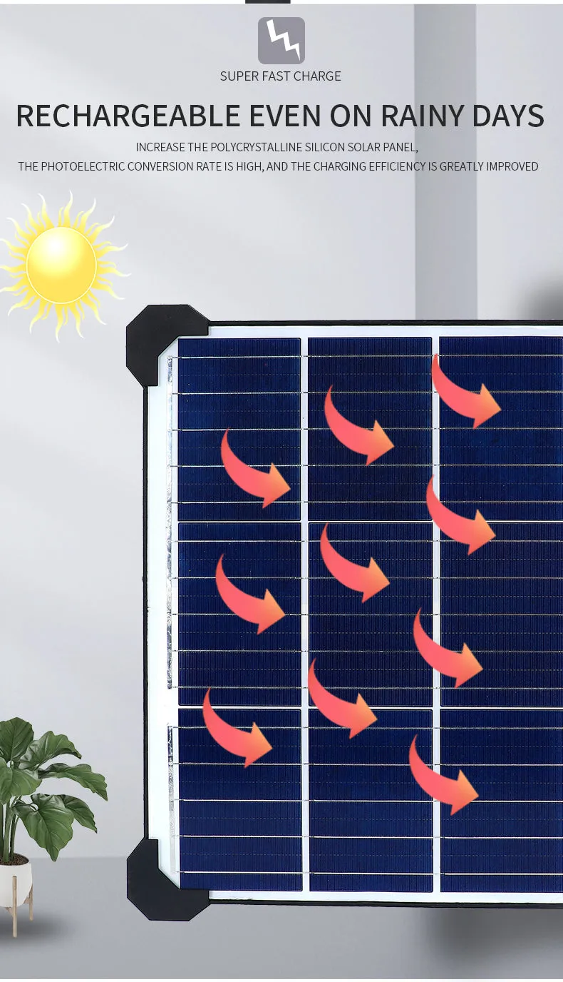 1000W Led Waterproof Solar Street Light With Solar Panel Jt-Tydls-R-1000W