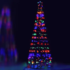 12 ft 3.6m 400 LED Solar Christmas Tree Xmas Tree Decor 8 Light Modes - Multi Colour