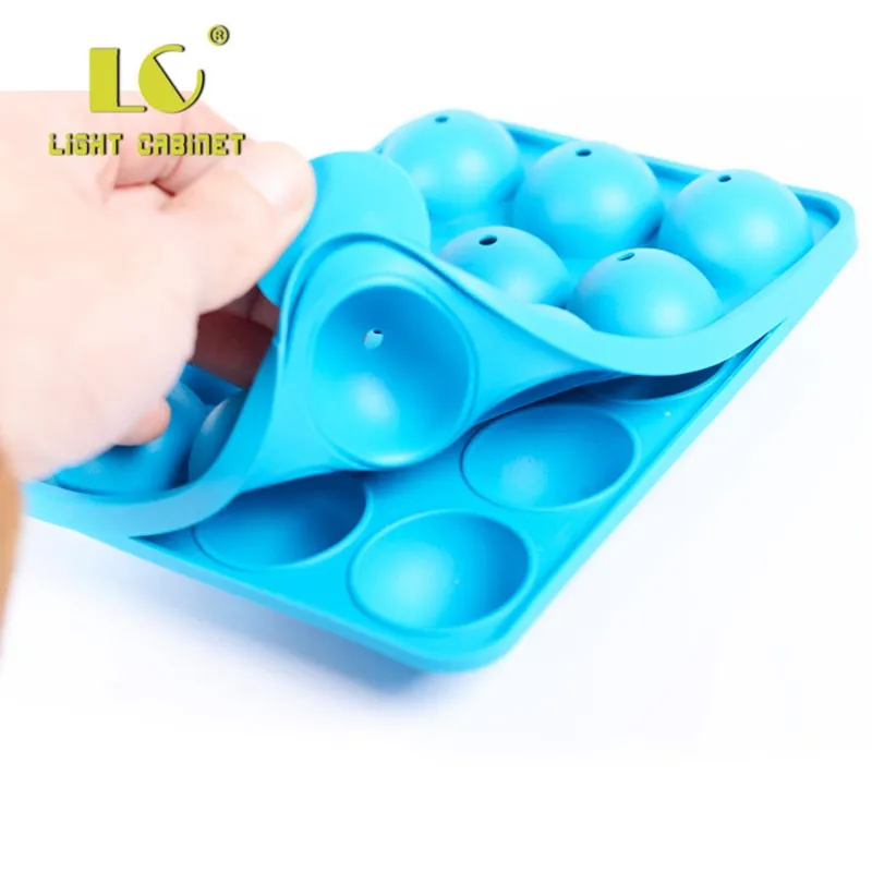 12 Hole Silicone Cake Pop Mold Ball Shaped