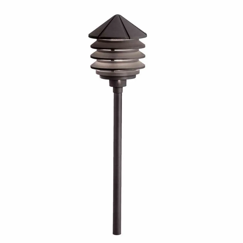 120V Landscape Path & Spread Light Textured Architectural Bronze