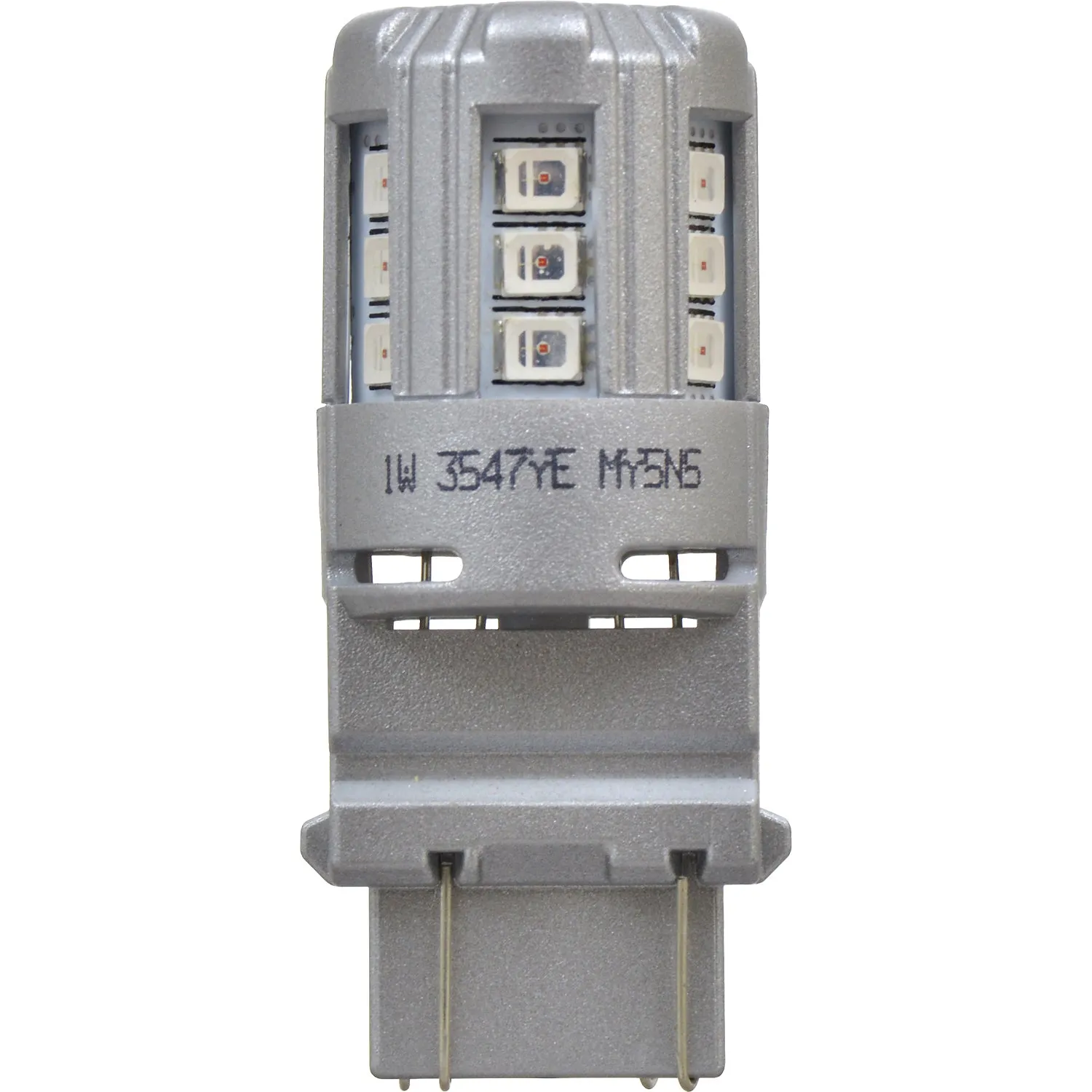 2-PK SYLVANIA 4114 Amber LED Automotive Bulb