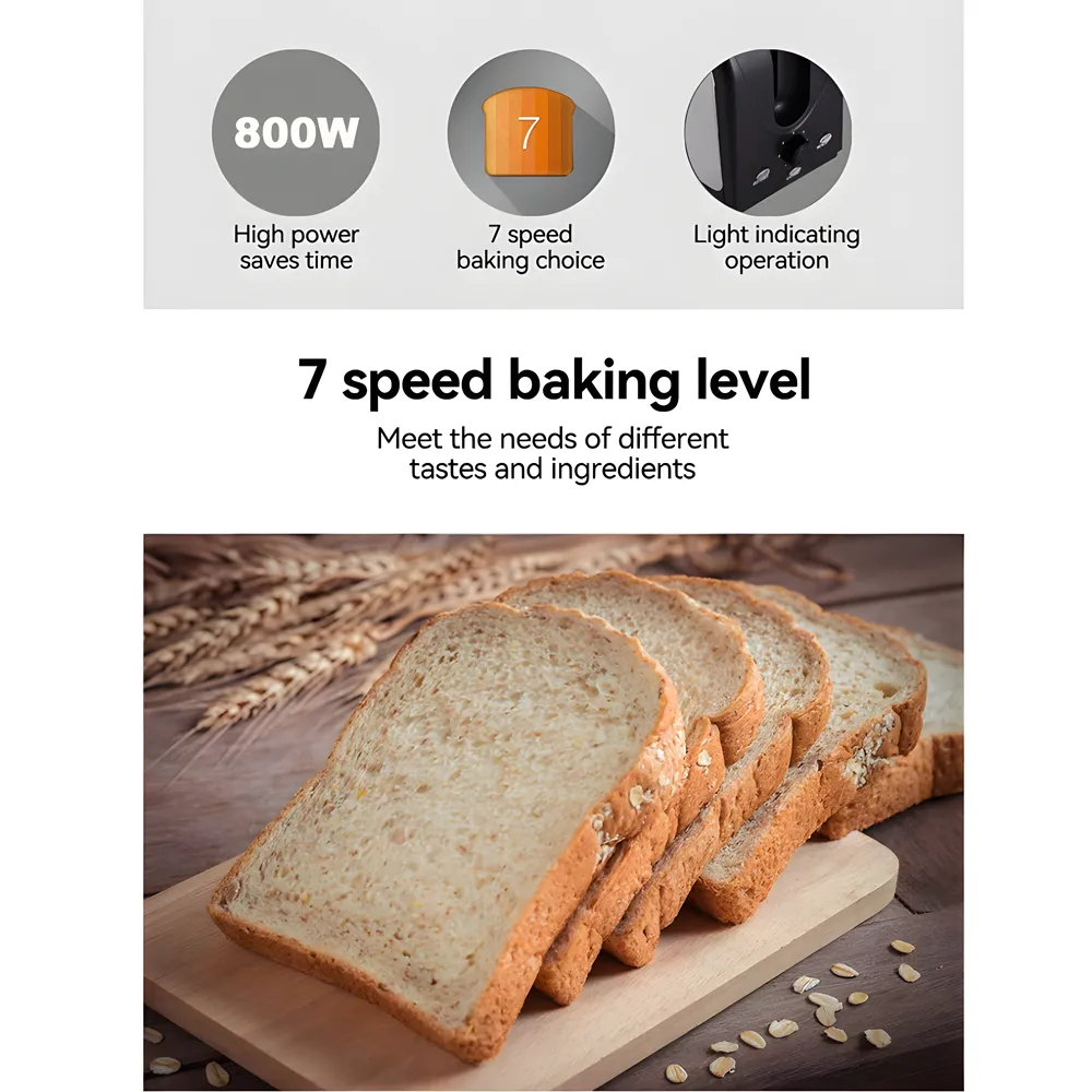 2 Slice Home Appliance Bread Toaster Oven