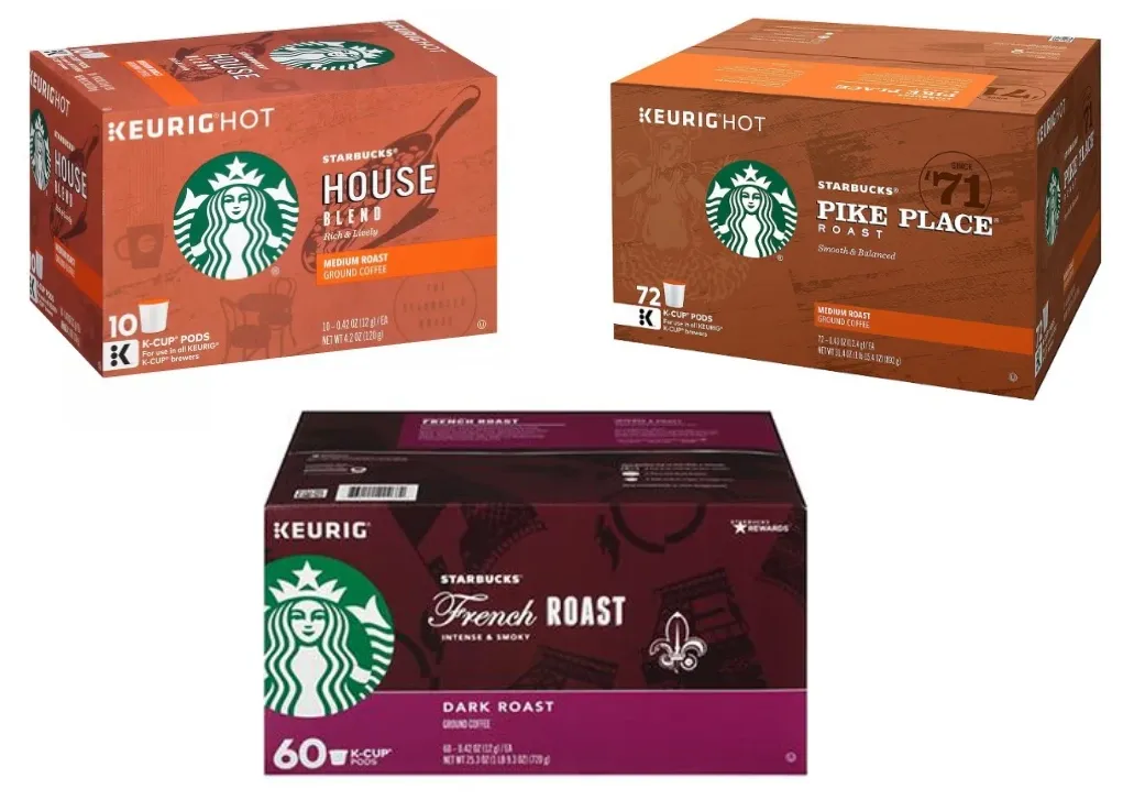 (25¢ EACH!) 300 Count: Starbucks K-Cup Coffee Pods (May Be Past Best-By Date) - Ships Quick!