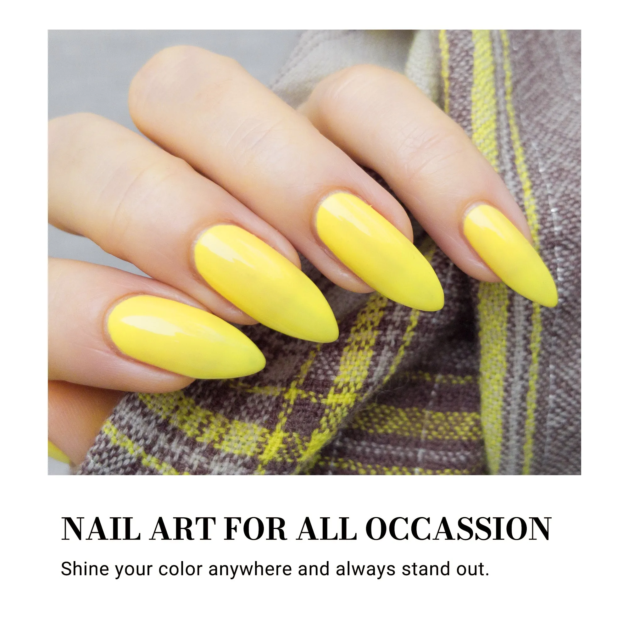 301 Lemonade Yellow - Gel Nail Polish(15ml)