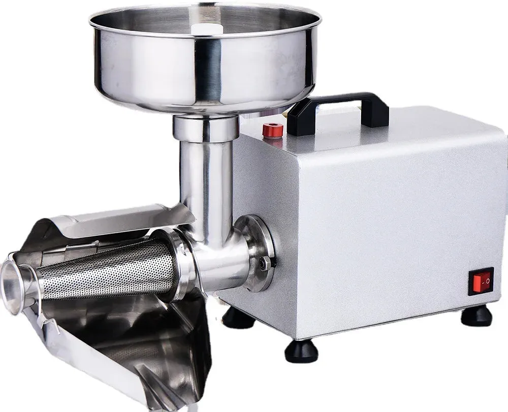 450W Jam Electric Fruit Jam Press Strainer Machine Commercial Food Strainer Sauce Maker Stainless Steel Tomato Milling Tool