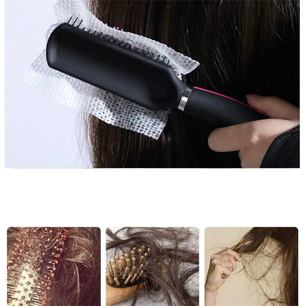 50 Pcs Cleaning Net For Hair Brushes & Combs