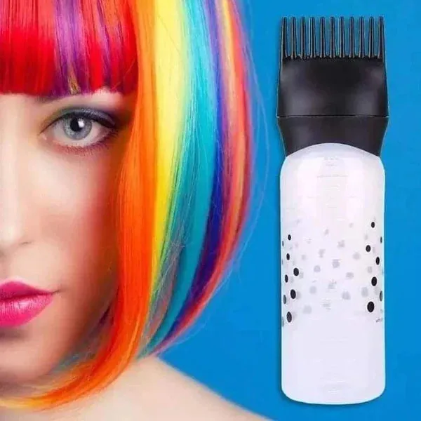 50Oz Empty Hair Dye/Oil Applicator Brush Bottle