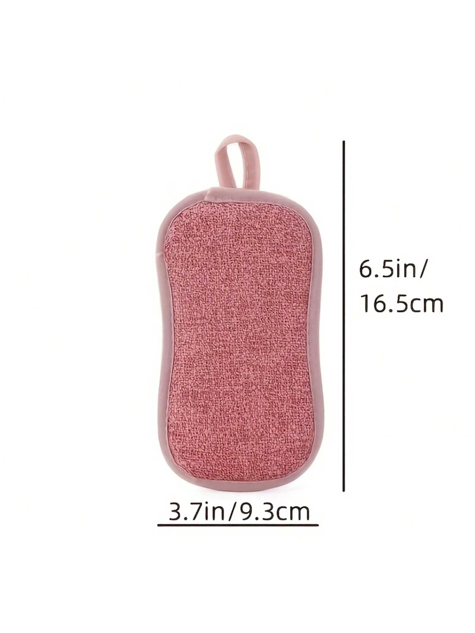 6pcs Non-Scratch Microfiber Sponge, Multi-Purpose Scrub Sponges For Kitchen Kitchen Gadgets