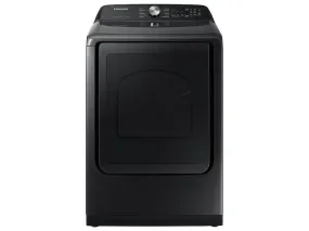 7.4 cu. ft. Smart Electric Dryer with Steam Sanitize  in Brushed Black - (DVE52A5500V)