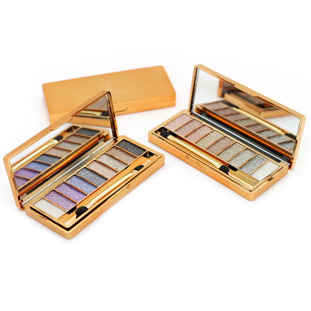 9 Colors Diamond Makeup Eyeshadow Naked Smoky Palette Make Up Set Eye Shadow Maquillage Glitter Professional Cosmetic With Brush