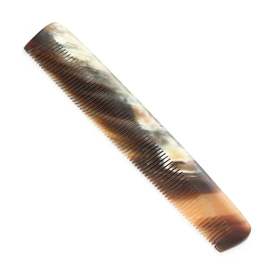 Abbeyhorn Ox Horn Single-Tooth 150mm Pocket Comb