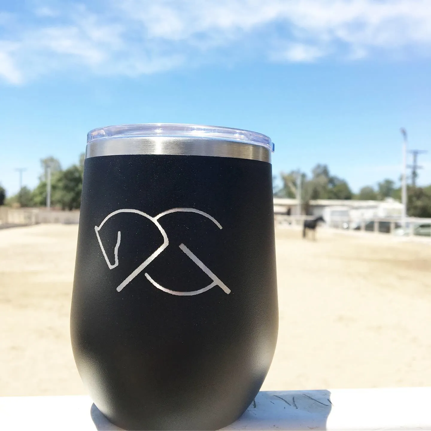 ACG WINE TUMBLER - Equestrian Lifestyle - AtelierCG™