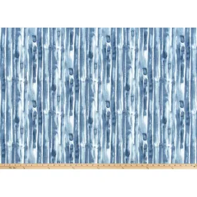 Amelie Indigo Luxe Canvas Fabric