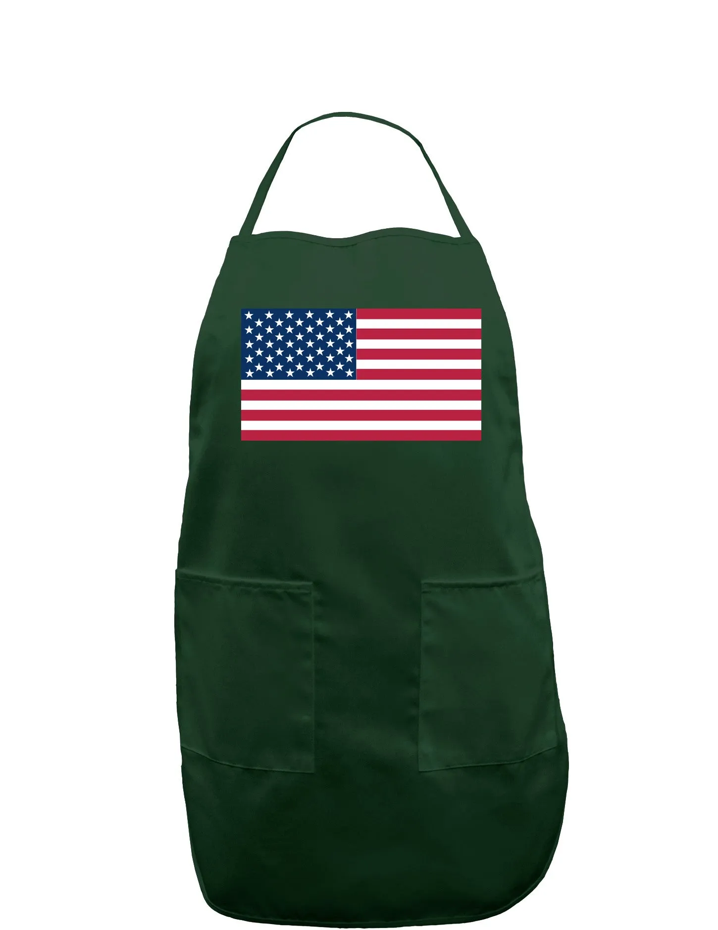 American Flag Dark Adult Apron