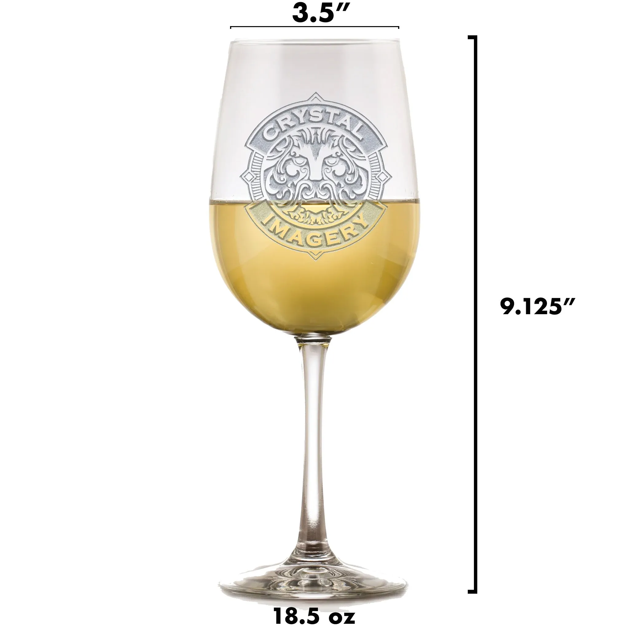 American Heroes Wine Glass