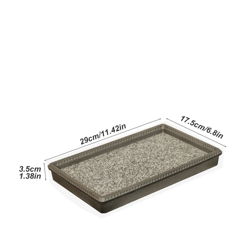 Anti-cracking Home Natural Stone Baking Pan