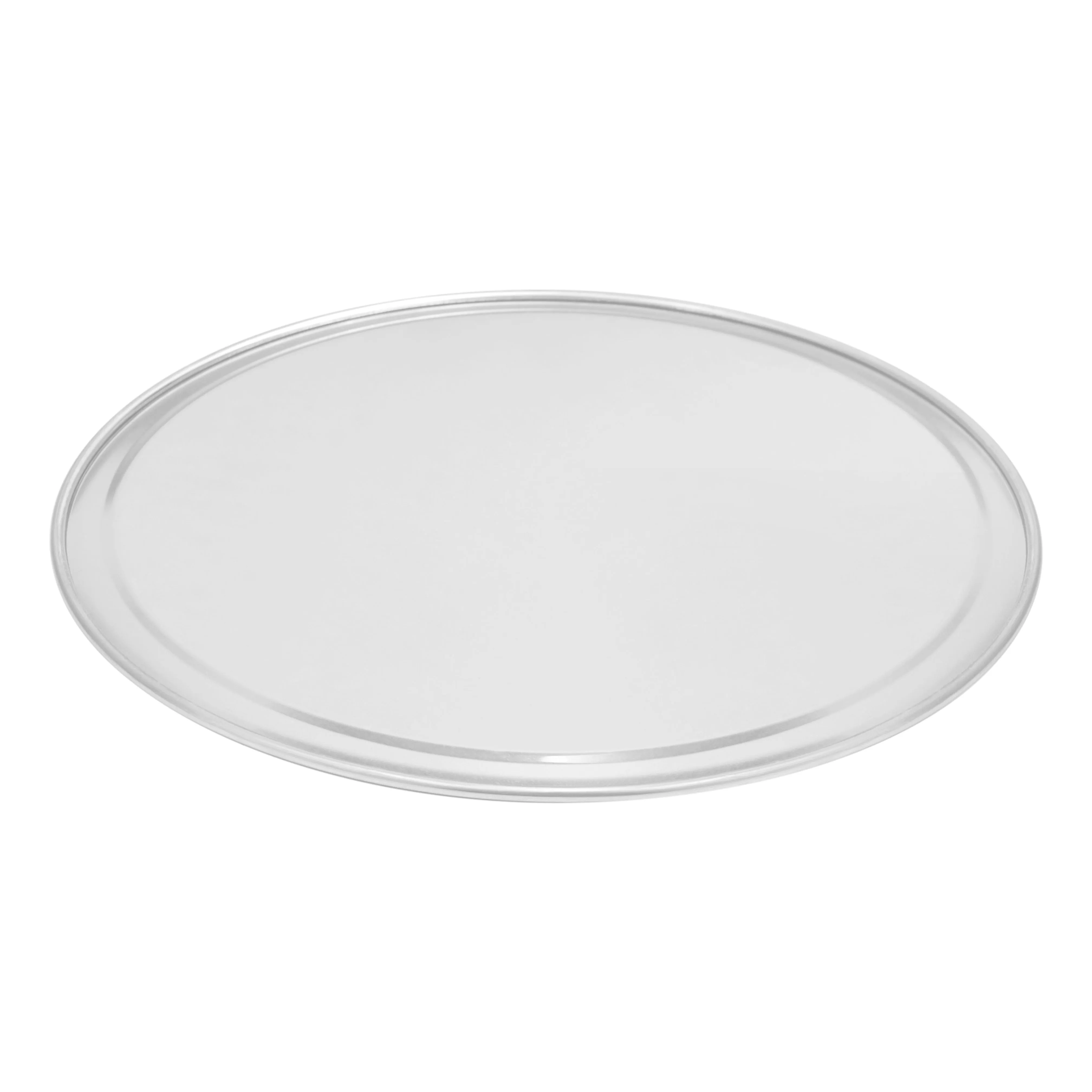 Anygleam 11 Inches Pizza Tray Aluminum Round Rimmed Non stick Metallic Dish Cake Baking Pan for Kitchen