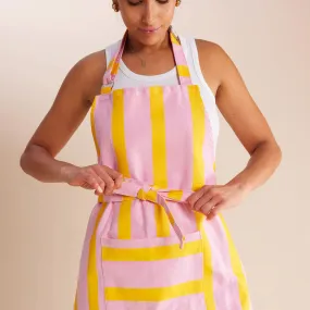 Apron - Pink Lemonade Stripes