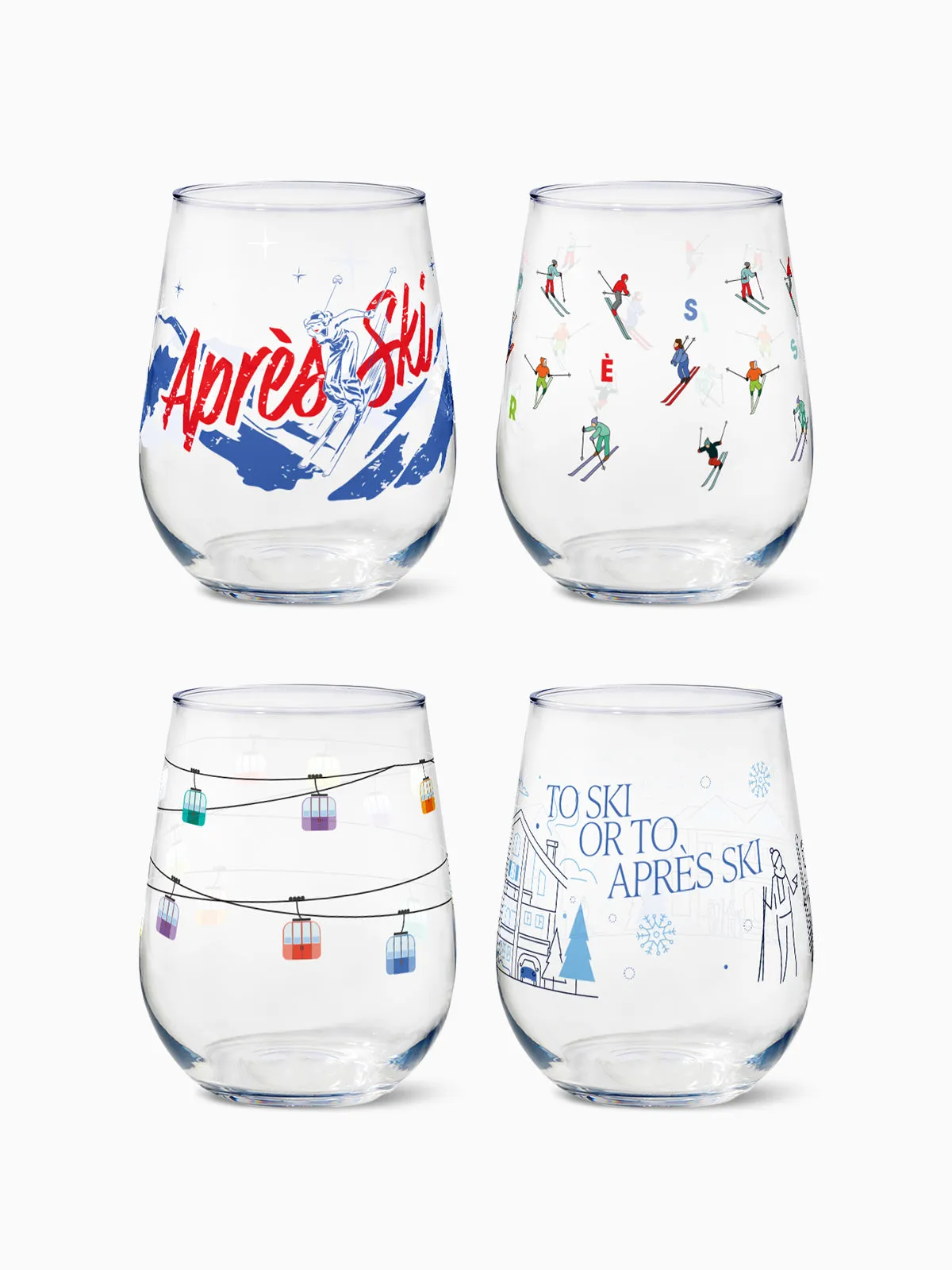 Après Ski - RESERVE 16oz Stemless Wine Tritan™ Copolyester Glass