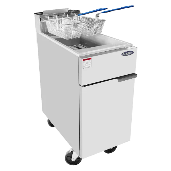 Atosa ATFS-35ES-LP CookRite Fryer for LP Gas Floor Model