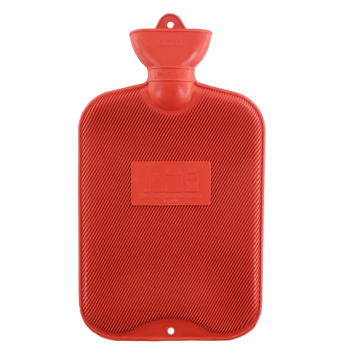 Autumn Offer: Buy 3 get cheapest FREE! 2 Litre Rib One Side Rubber Hot Water Bottle from The Hot Water Bottle Co.