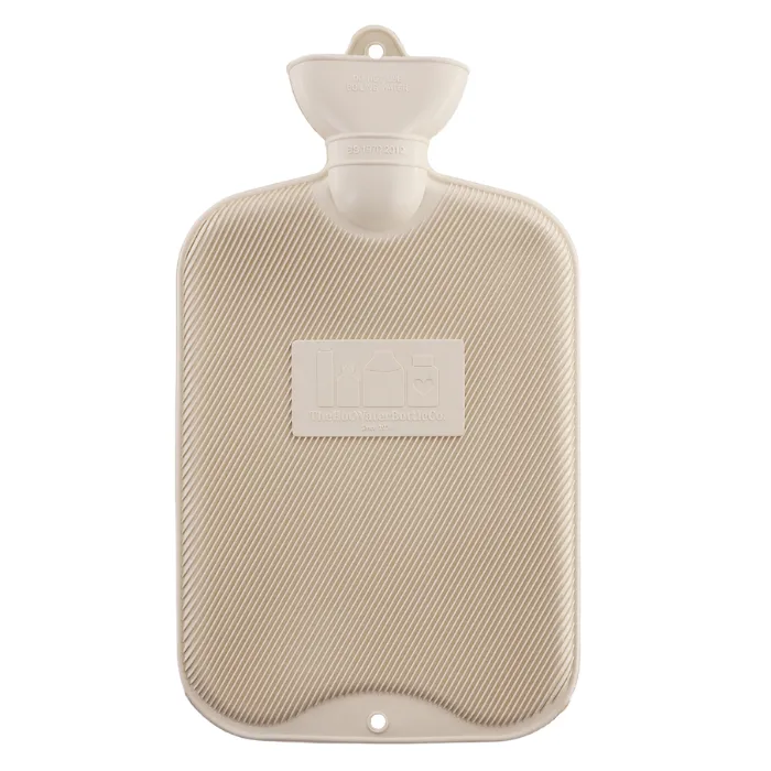 Autumn Offer: Buy 3 get cheapest FREE! 2 Litre Rib One Side Rubber Hot Water Bottle from The Hot Water Bottle Co.