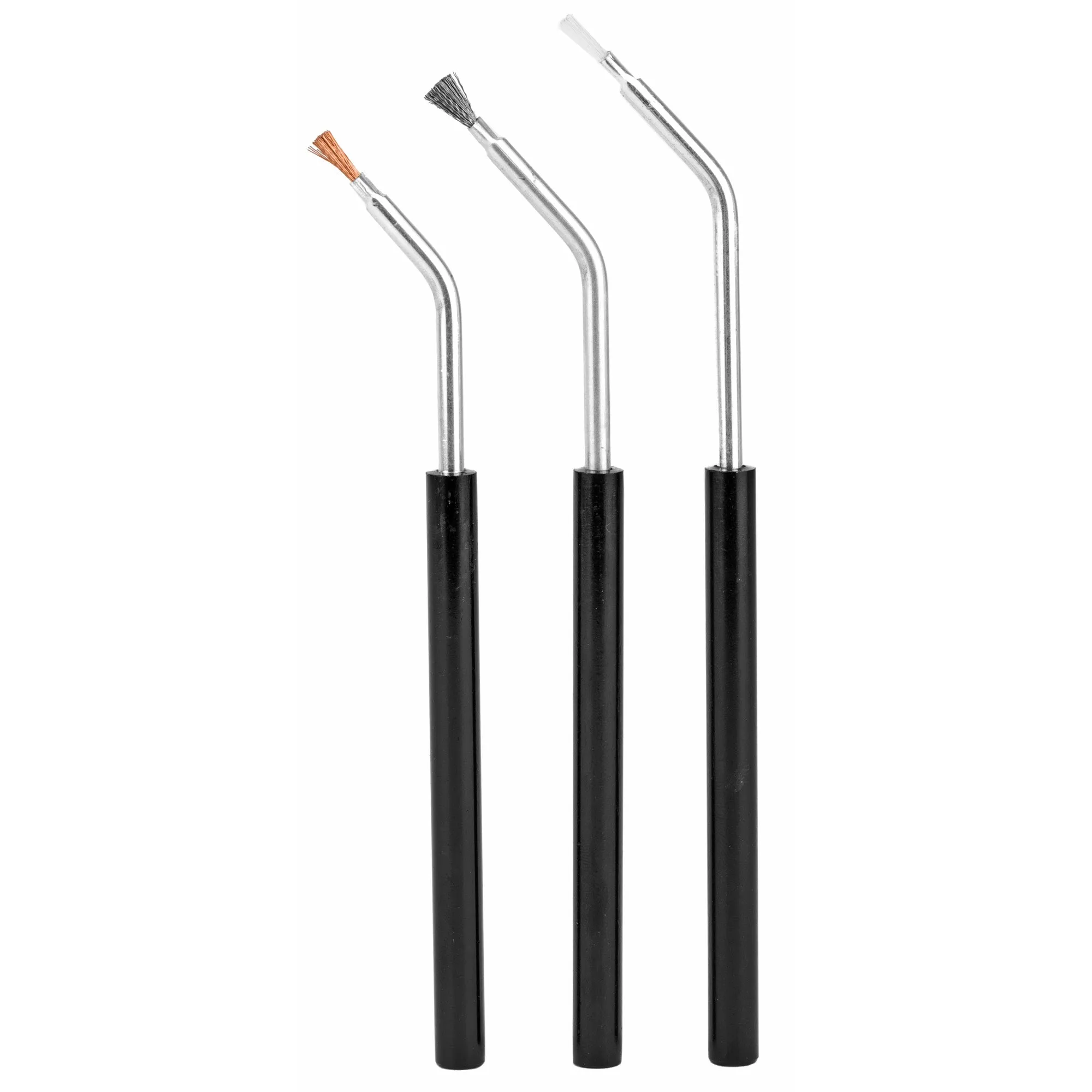 B-c Angled Brushes Brnz-nyl-stl 3pk