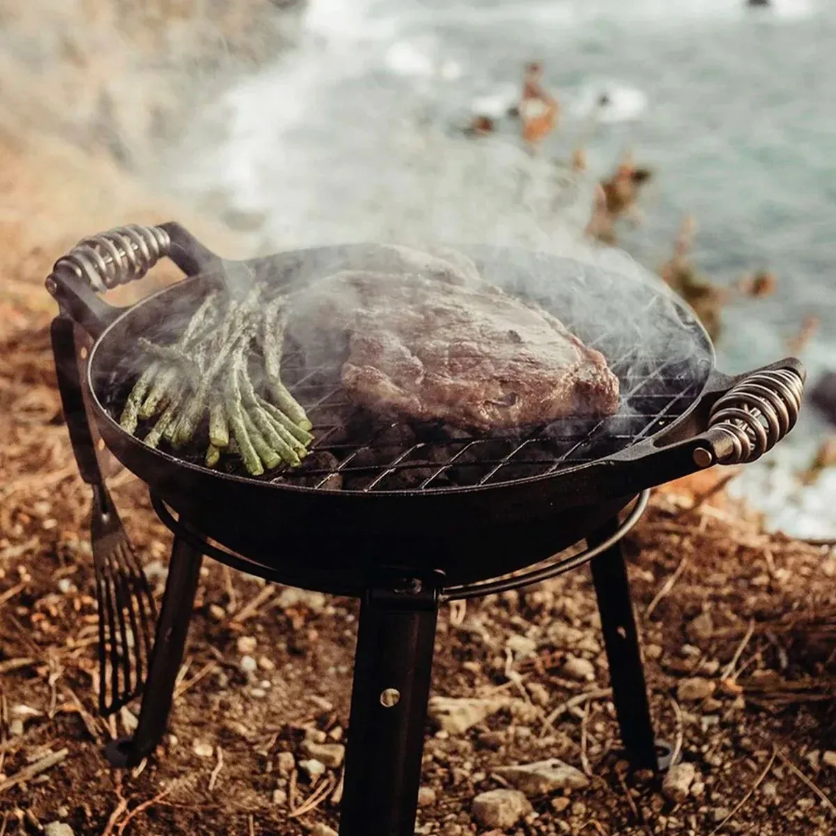 Barebones All-In-One Cast Iron Grill