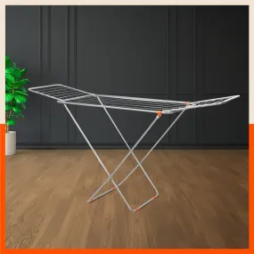 Bathla Mobidry Aero Steel Foldable Clothes Drying Stand | Heavy Duty, Lightweight | 1 Year Warranty