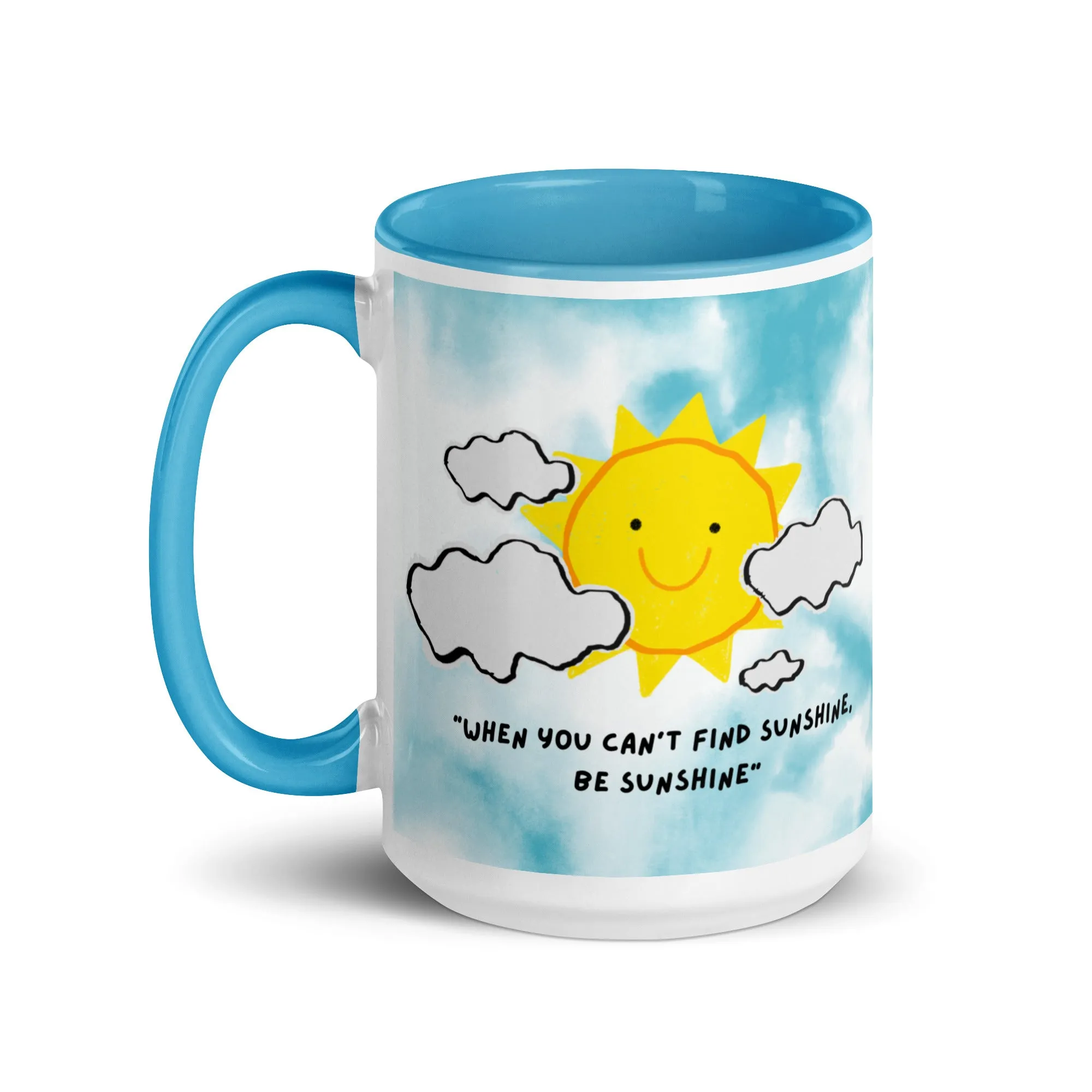 Be Sunshine Mug with Color Inside