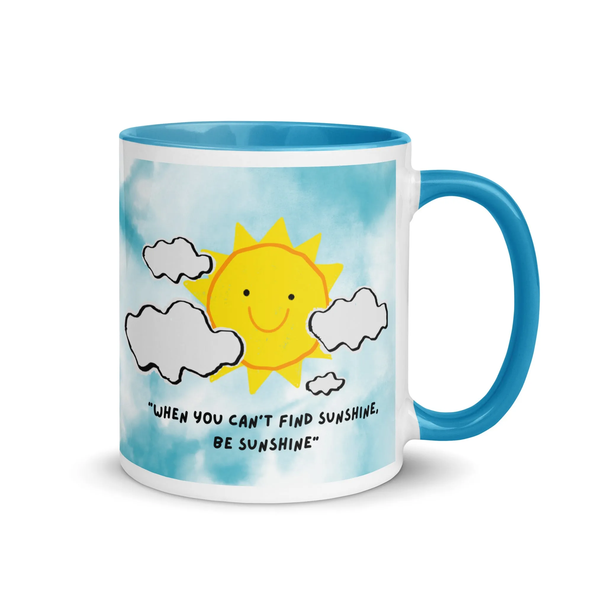 Be Sunshine Mug with Color Inside