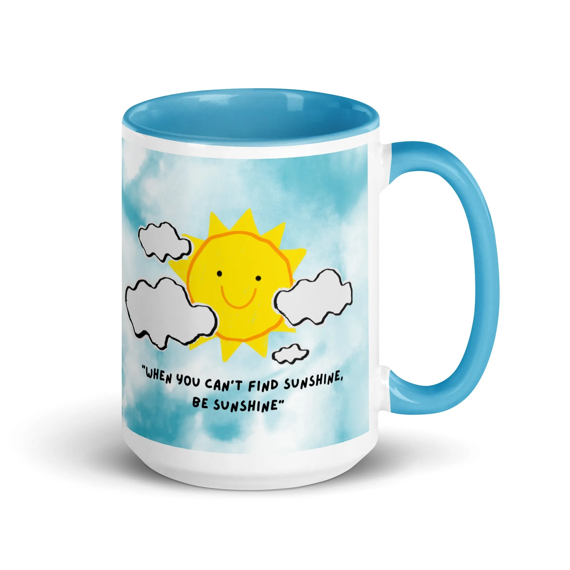 Be Sunshine Mug with Color Inside