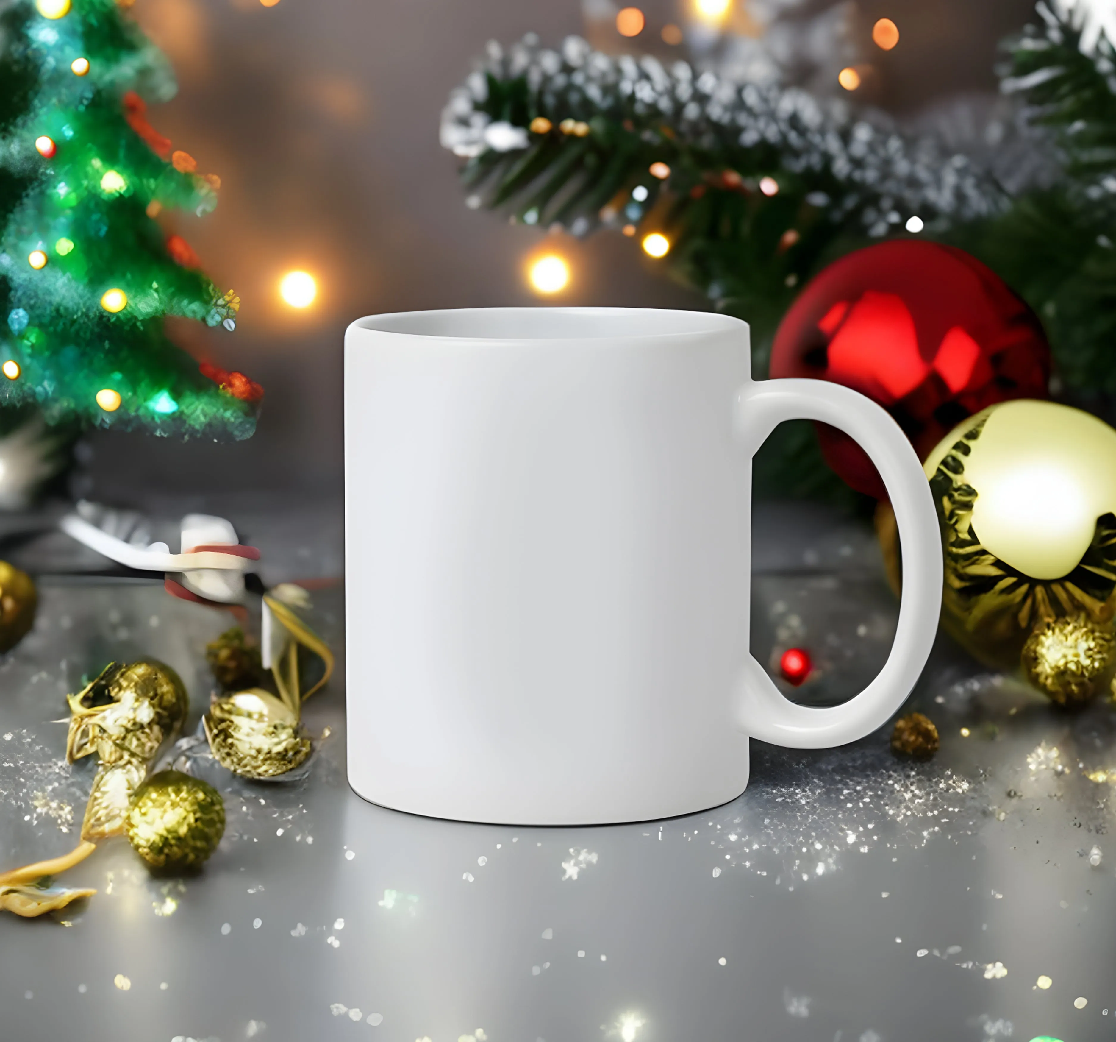 Believe Train Christmas Mug