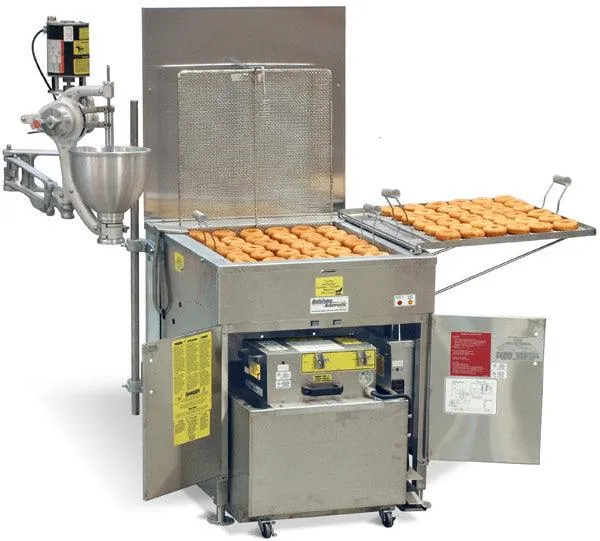 Belshaw 724CG 119 Lb. Adamatic Gas/Electric Heated Donut Fryer - 120V