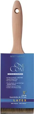 Bestt-Liebco One Coat 100% Polyester All Paint 3 Inch  X 11/16 Inch  Trim Wall Paint Brush