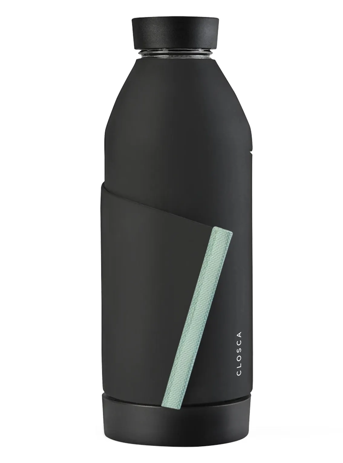 Black Glacier Water Bottle