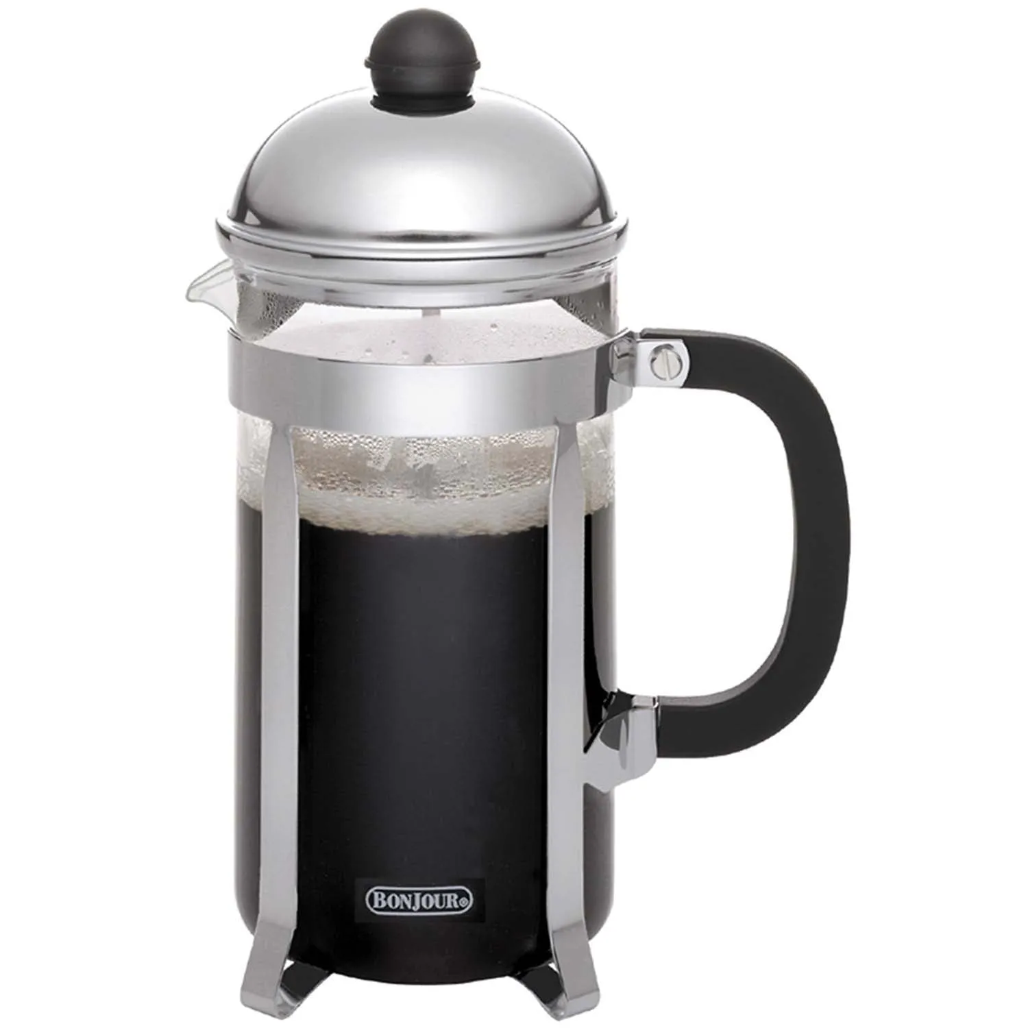 Bonjour 8-Cup Monet French Press - Silver