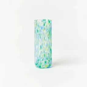 Bonnie & Neil Glass Carafe Dots - Confetti Blue