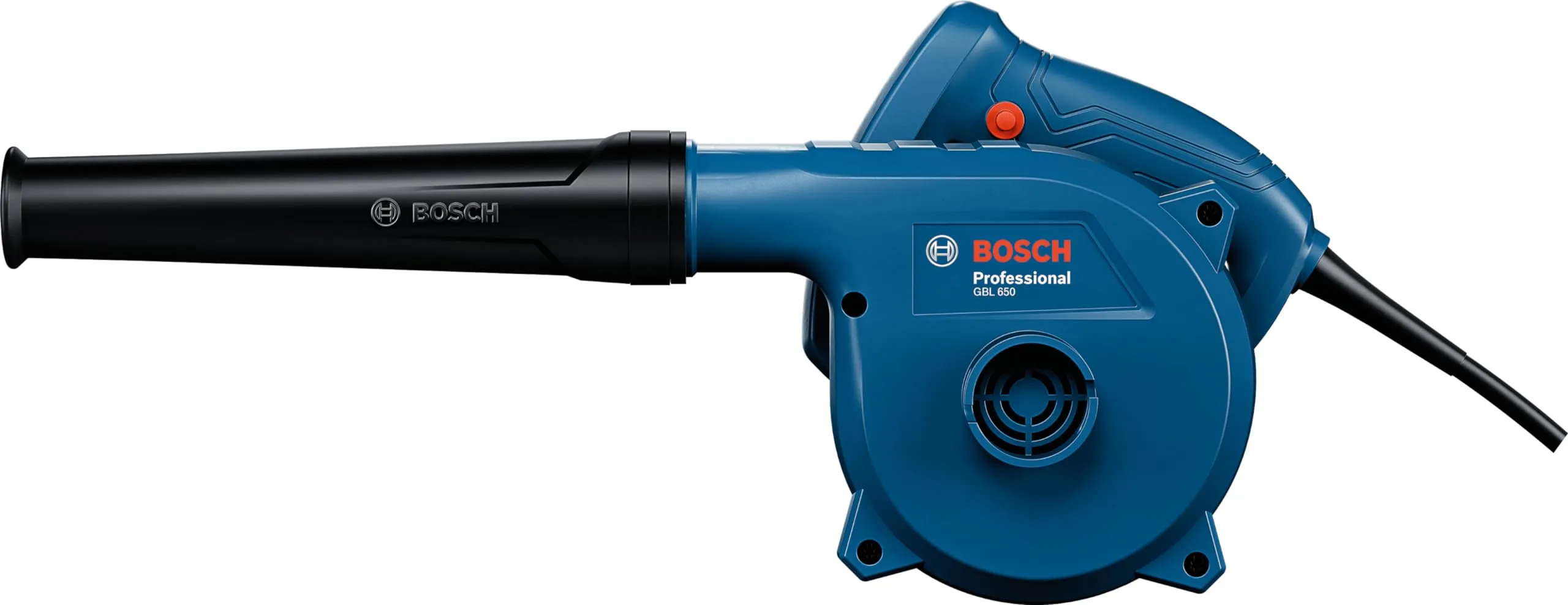 Bosch GBL 650 Professional Blower - 16000 RPM, 650W, 1.4 Kg | Air Flow of 3.7 m3/min | Efficiently Removes Dust & Dirt from Large Areas as Well as Smaller Spaces