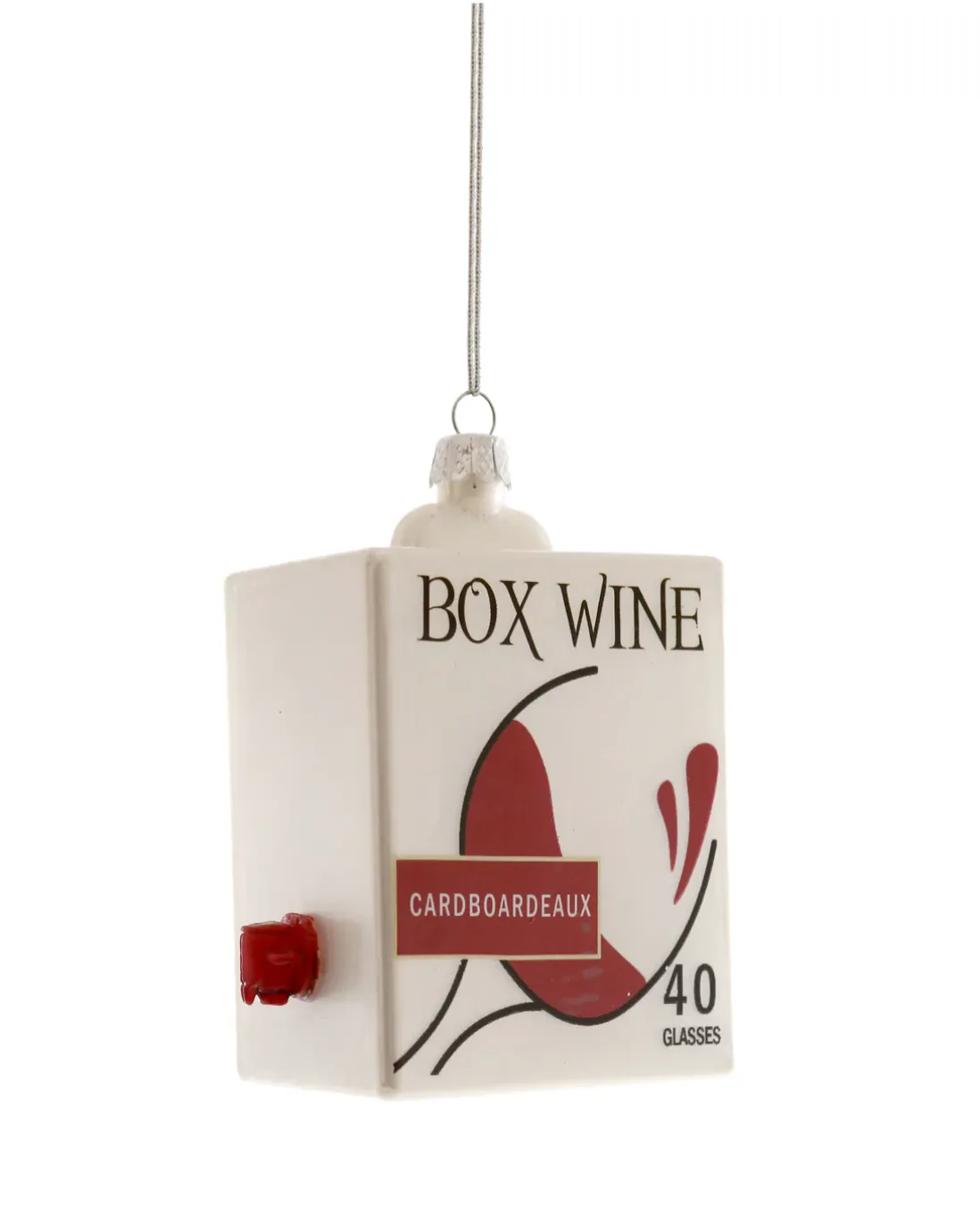 Boxed Wine Ornament