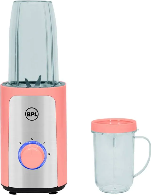 BPL BMBJ00240 Mixer Blender 400 Juicer 4-Jars, Pink (5-YEARS Warranty)