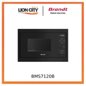 Brandt BMS7120B/X 38CM Built-in Microwave 26L