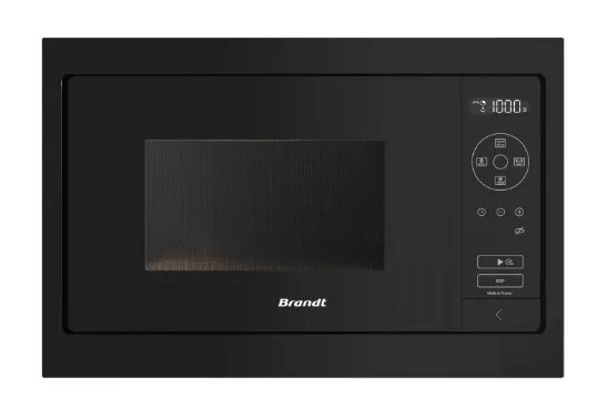 Brandt BMS7120B/X 38CM Built-in Microwave 26L