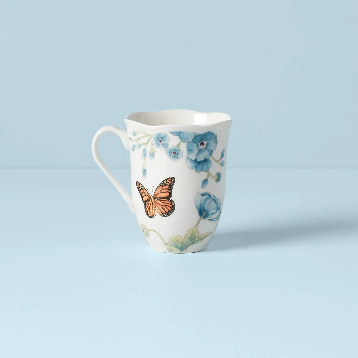 Butterfly Meadow Blue Mug