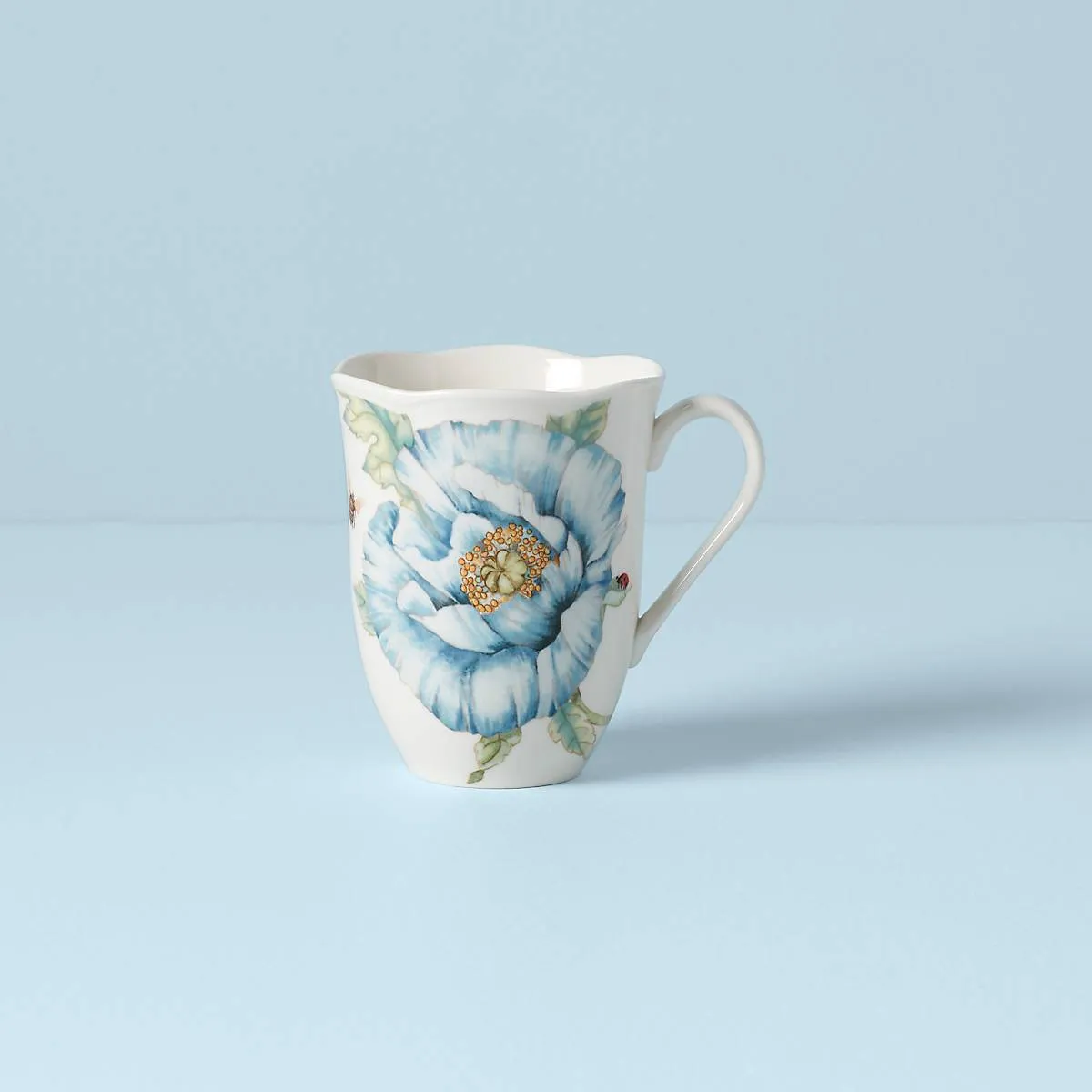 Butterfly Meadow Blue Mug