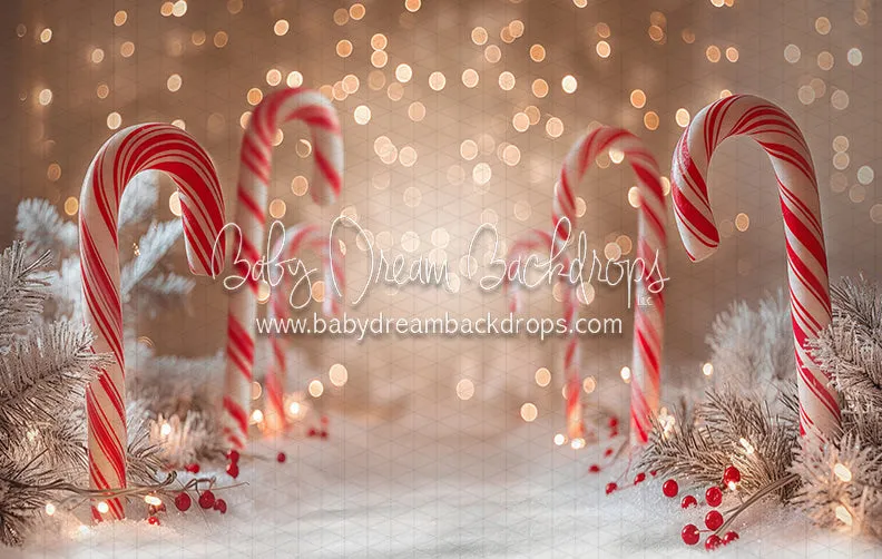 Candy Cane Bokeh Lane (JA)